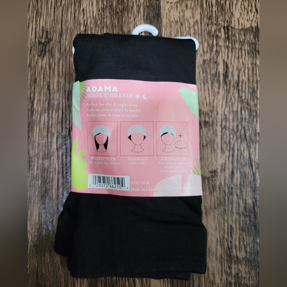 Adama Satin Lined Jersey Beanie - Picture 3 of 3